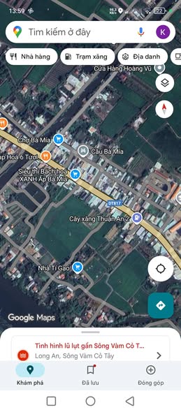 Đất nền ấp Bà Mía, Thủ Thừa, Long An 100m² giá 900 triệu - Vị trí kinh doanh lý tưởng!