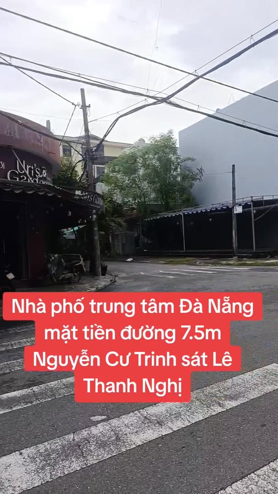 Nhà phố Đà Nẵng 73m² giá thỏa thuận - Mặt tiền đường Nguyễn Cư Trinh, kinh doanh tuyệt vời!