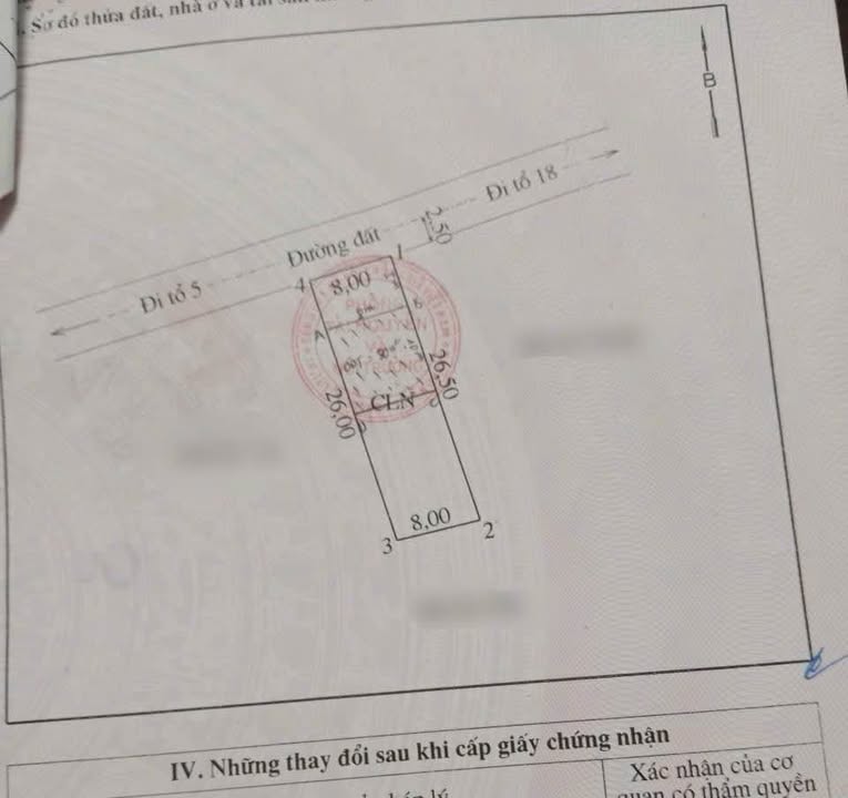 Đất thổ cư 208m² phường Nông Tiến Tuyên Quang - Giá chỉ 1 tỷ VND, ô tô đỗ cửa!