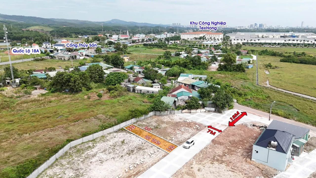 Đất nền tại Cổng Thủy sản Km7, Hải Yên, 100m² - Đầu tư sinh lời nhanh chóng!