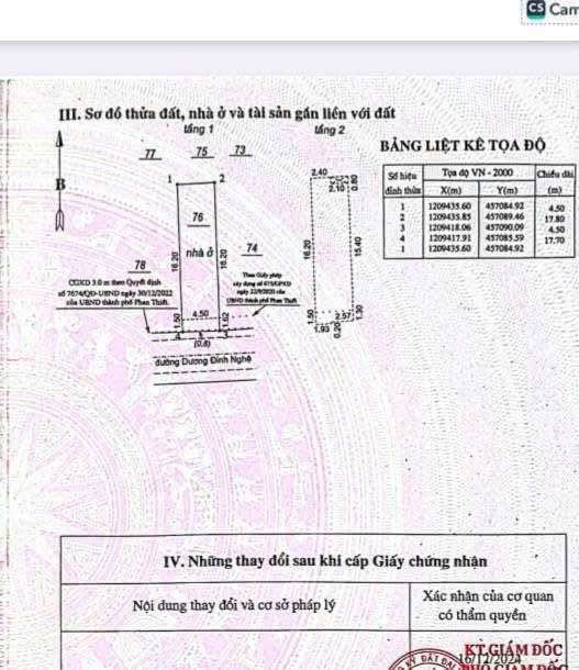 Bán nhà mặt tiền Dương Đình Nghệ, Phú Thuỷ, 80m², giá 4.6 tỷ - Kinh doanh homestay sầm uất!