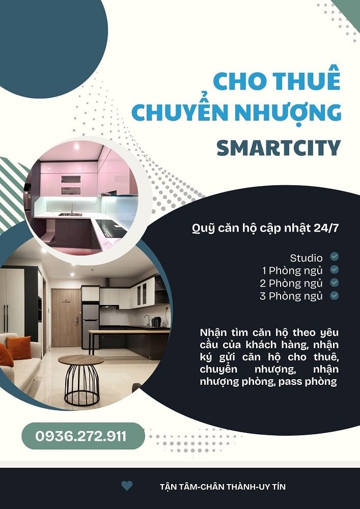 Căn hộ cho thuê Vinhomes Smart City 28-121m² giá từ 6 triệu - Cơ hội tốt nhất khu vực!