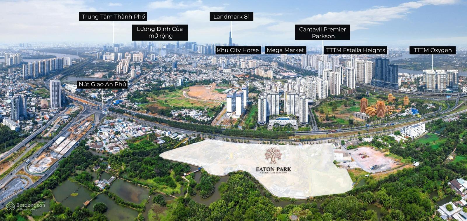 Căn hộ Eaton Park Quận 2 51m² giá 6.5 tỷ - Mở bán tòa tháp cuối cùng!