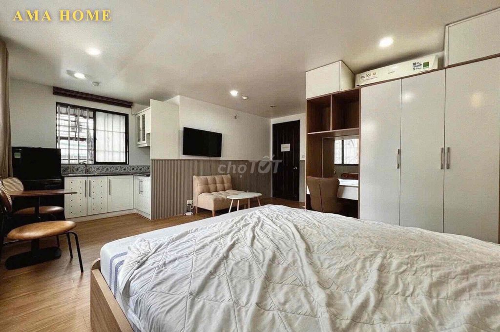 Căn hộ Studio Thái Văn Lung 40m² giá 8.5 triệu - Full nội thất, không chung chủ!