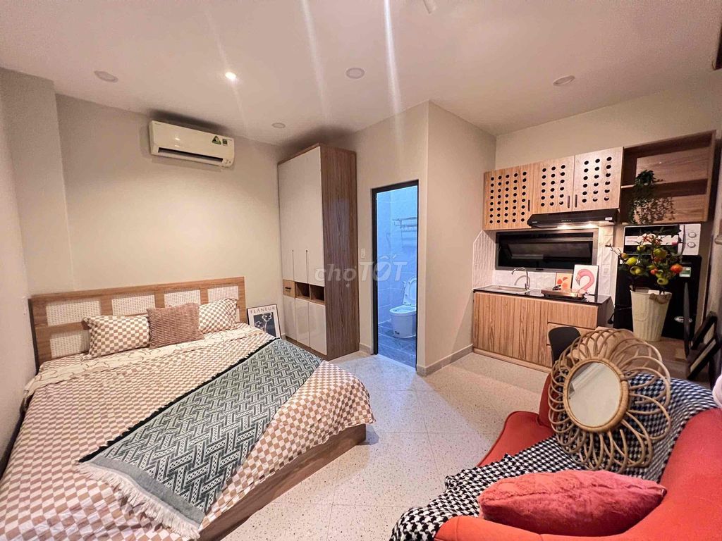 Căn hộ cho thuê Gò Vấp 30m² giá 5 triệu - Full nội thất, giờ giấc tự do!