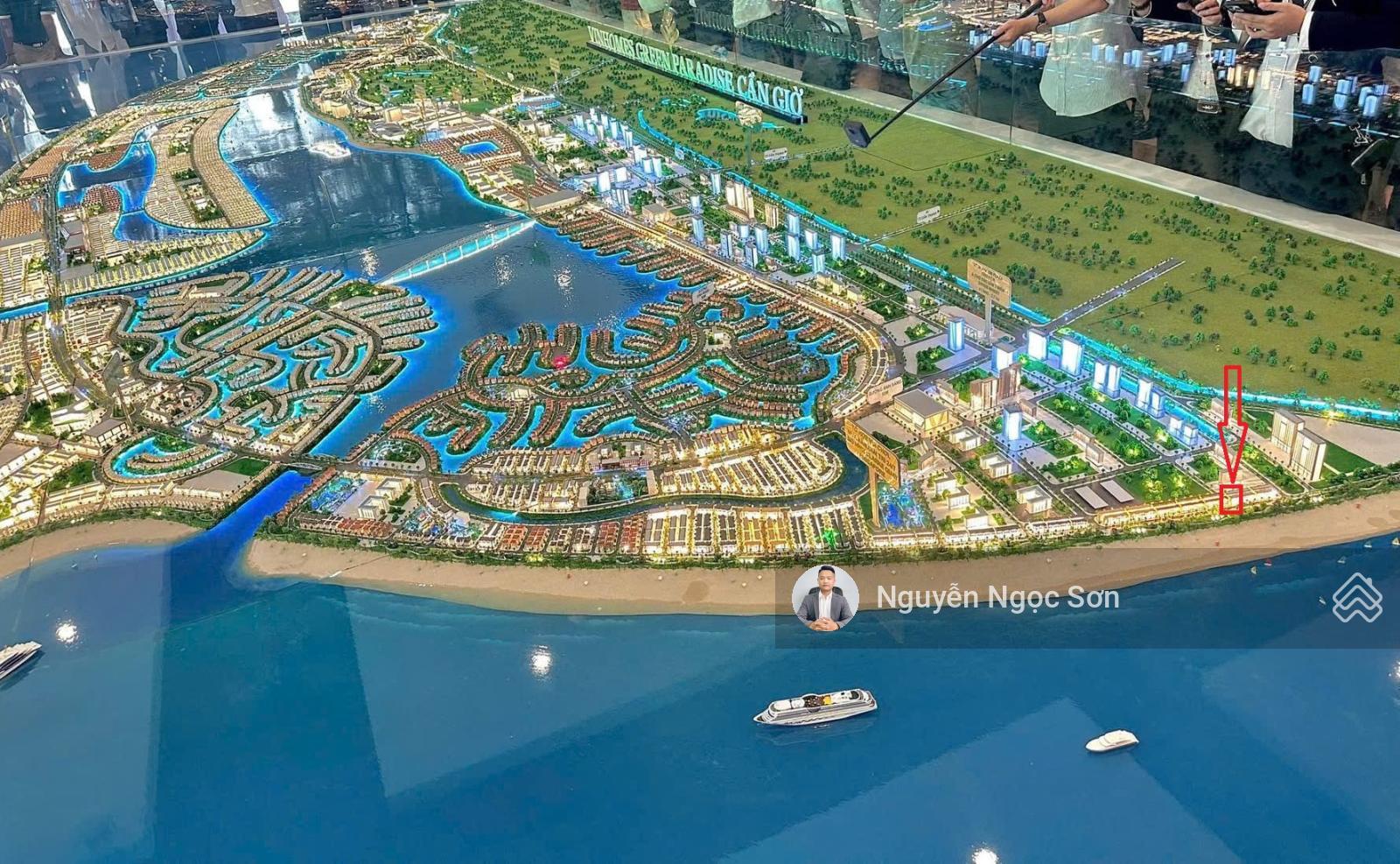 Cần bán 2 căn xẻ khe TĐX - 112,5m² mặt biển - 22,8 tỷ tại Vinhomes Cần Giờ