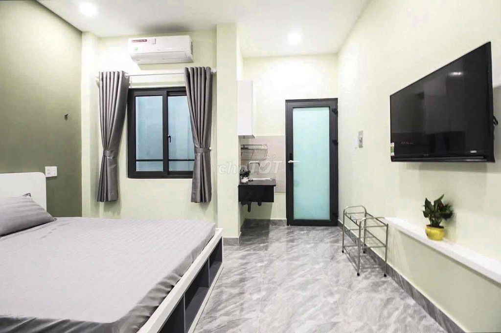 Căn hộ dịch vụ full nội thất Gò Vấp 30m² giá 4.2 triệu - Tiện nghi tuyệt vời, giờ giấc tự do!