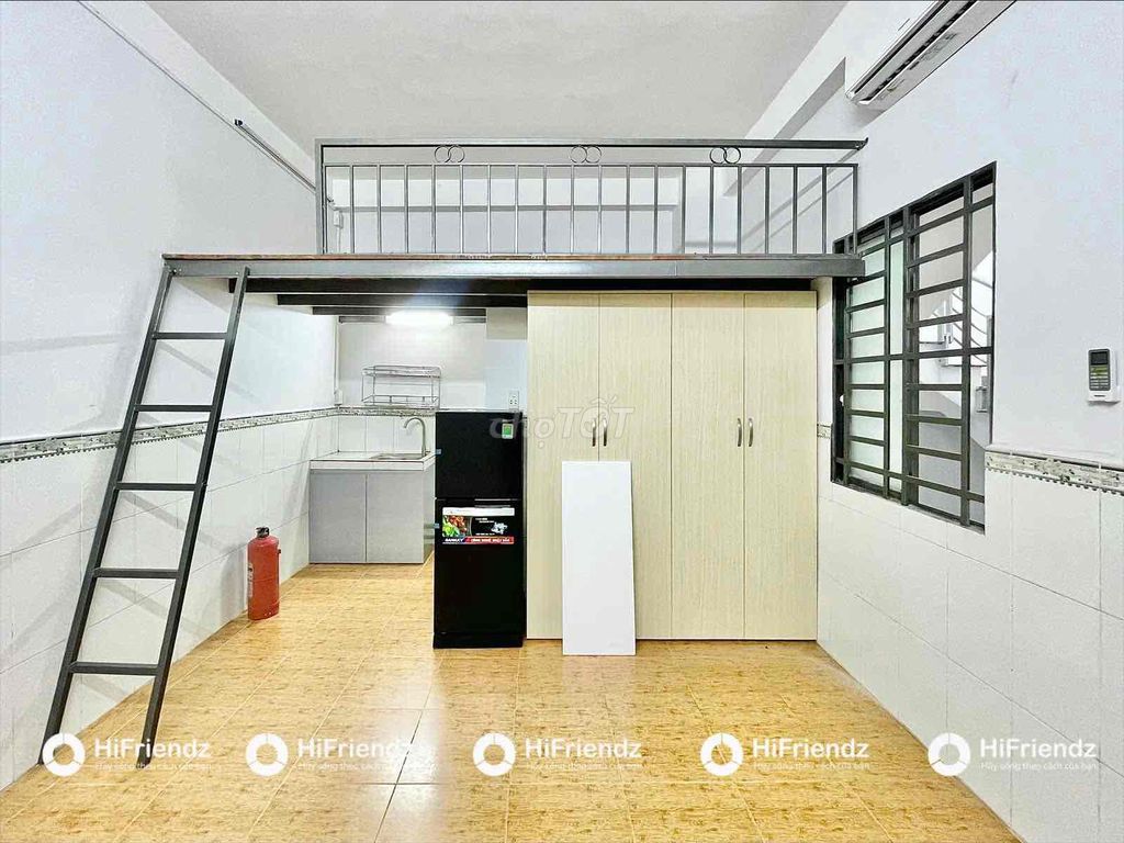 Cho thuê phòng có gác full nội thất đường Tân Sơn 35m² giá 4 triệu - Không chung chủ, giờ giấc tự do!