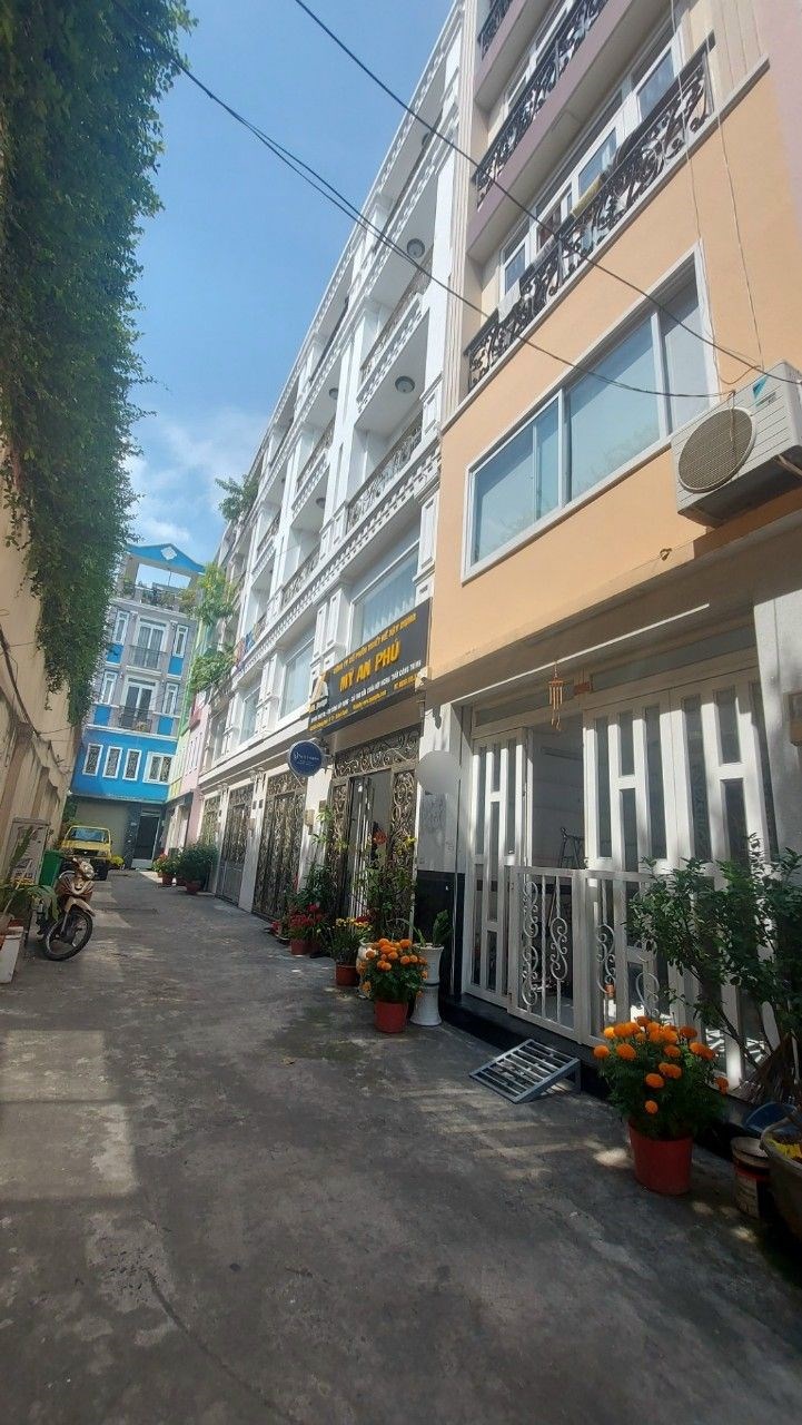 Nhà 5 tầng đường Nơ Trang Long, Bình Thạnh - Giá 9.5 tỷ, sổ hồng chính chủ!