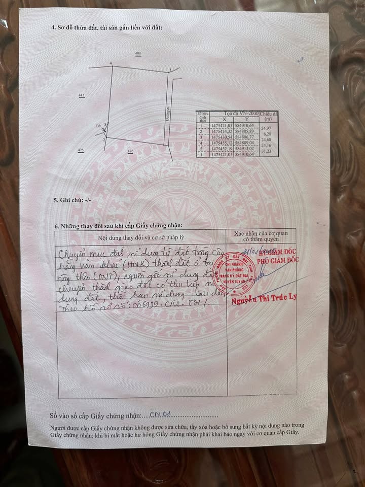 Lô đất 760m² Phú Lương, An Ninh Đông - Tiềm năng đầu tư nghỉ dưỡng