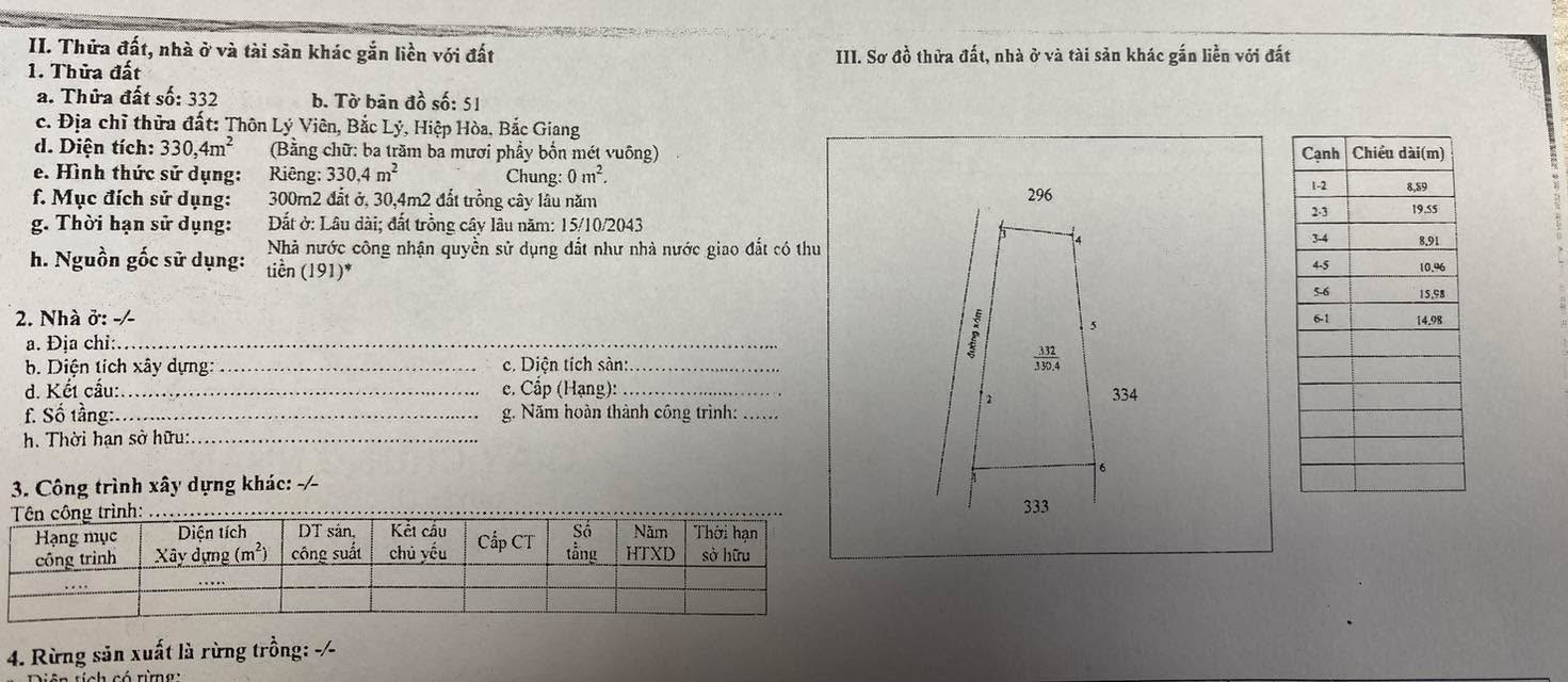 Đất nền thôn Lý Viên, xã Bắc Lý, 268m² giá 32 triệu/m² - Đầu tư sinh lời ngay!