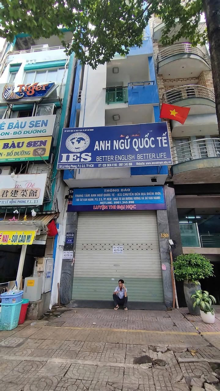 Nhà mặt tiền Lê Hồng Phong, Quận 5 - Diện tích 80m², giá 50 triệu/tháng - Thích hợp kinh doanh đa ngành!