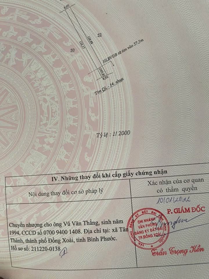 Đất nền mặt tiền Quốc lộ 14, khu phố Tân Thành 6, 1157m² giá 2 tỷ - Cơ hội đầu tư hấp dẫn!