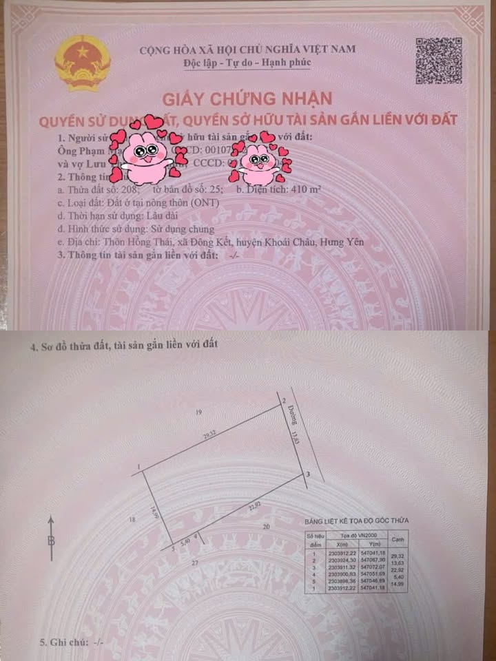 Đất nền 410m² tại xã Đông Kết, huyện Khoái Châu - Đầu tư tiềm năng với giá chỉ 1x triệu/m²!