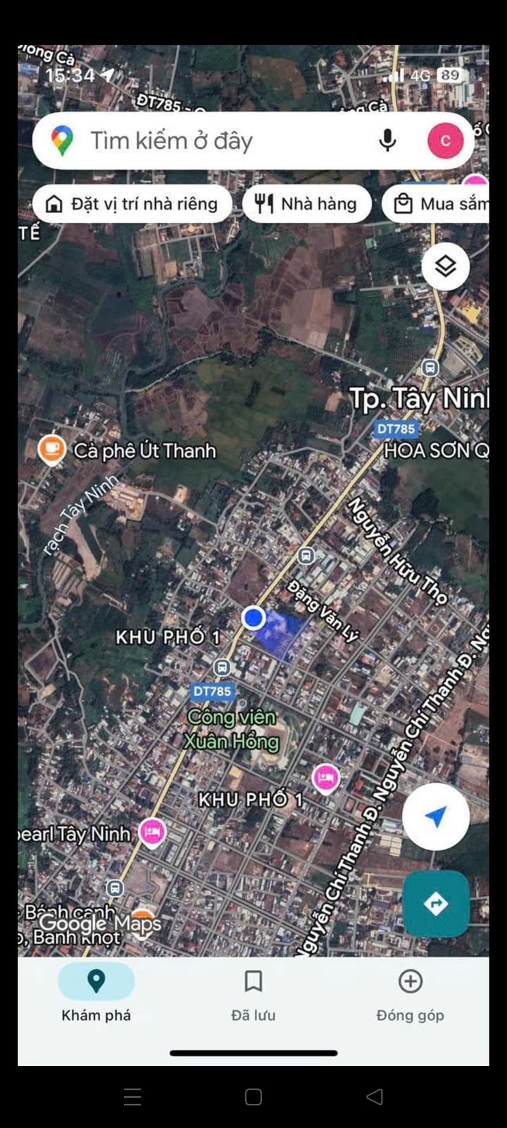 Đất mặt tiền đường 30/4, TP Tây Ninh 181.42m² - Đầu tư sinh lời ngay!