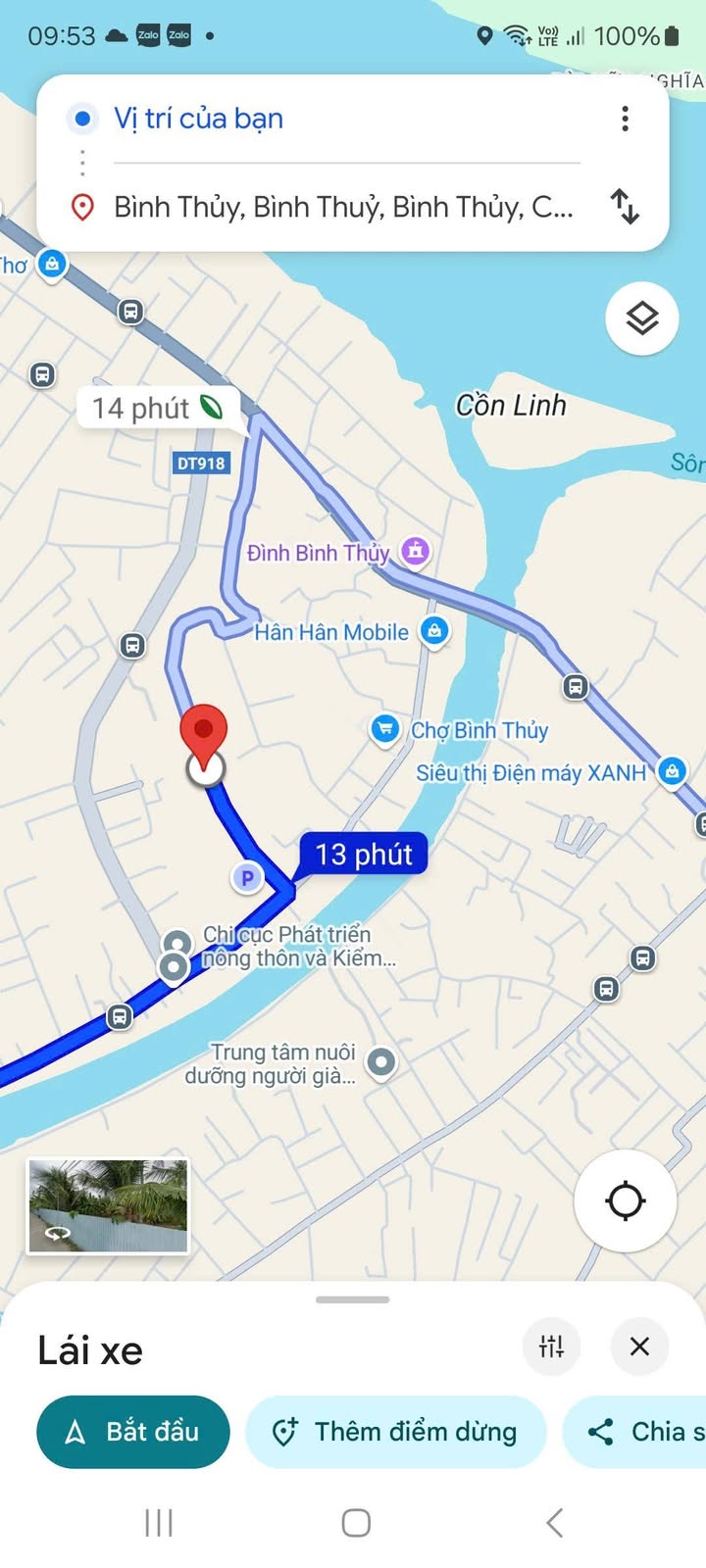 Đất nền hẻm 1 Bùi Hữu Nghĩa, Bình Thủy 129m² giá 990 triệu - Tiềm năng phát triển lớn!