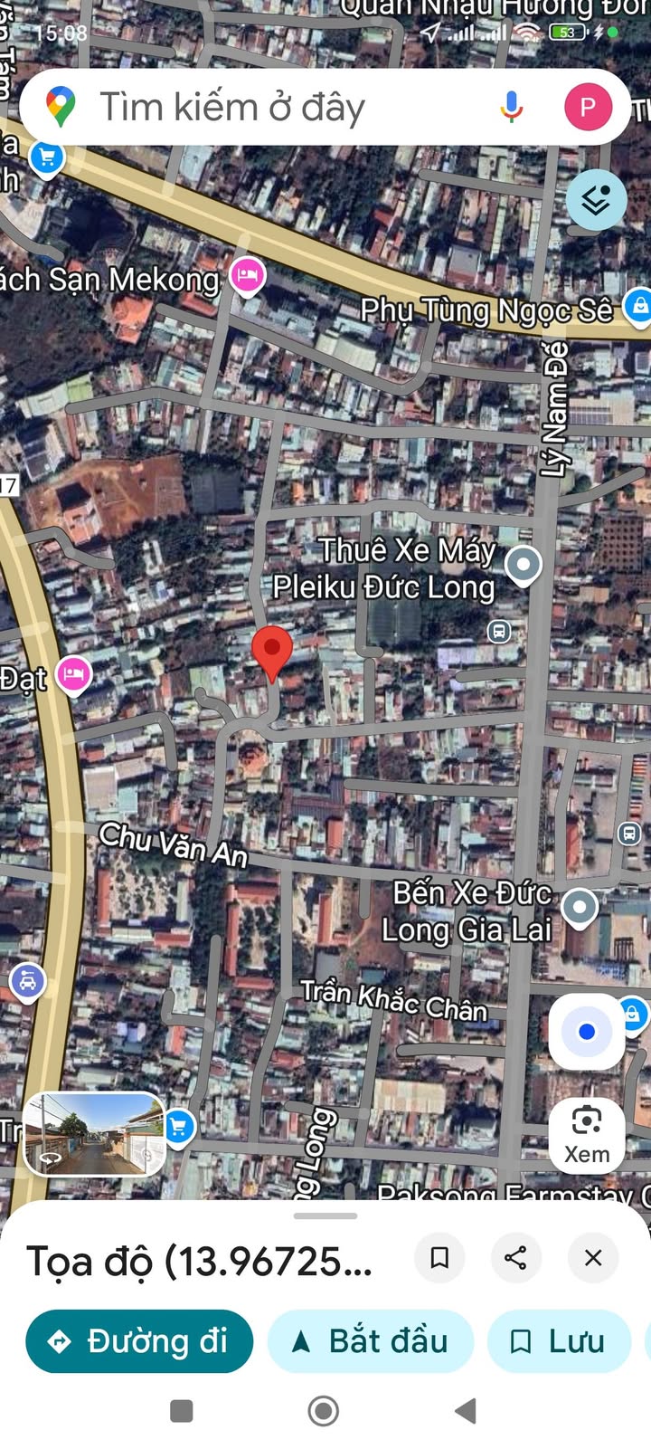 Lô đất thổ cư 400m² Hẻm Chu Văn An, Gia Lai giá 9 tỷ - Tiềm năng đầu tư lớn!