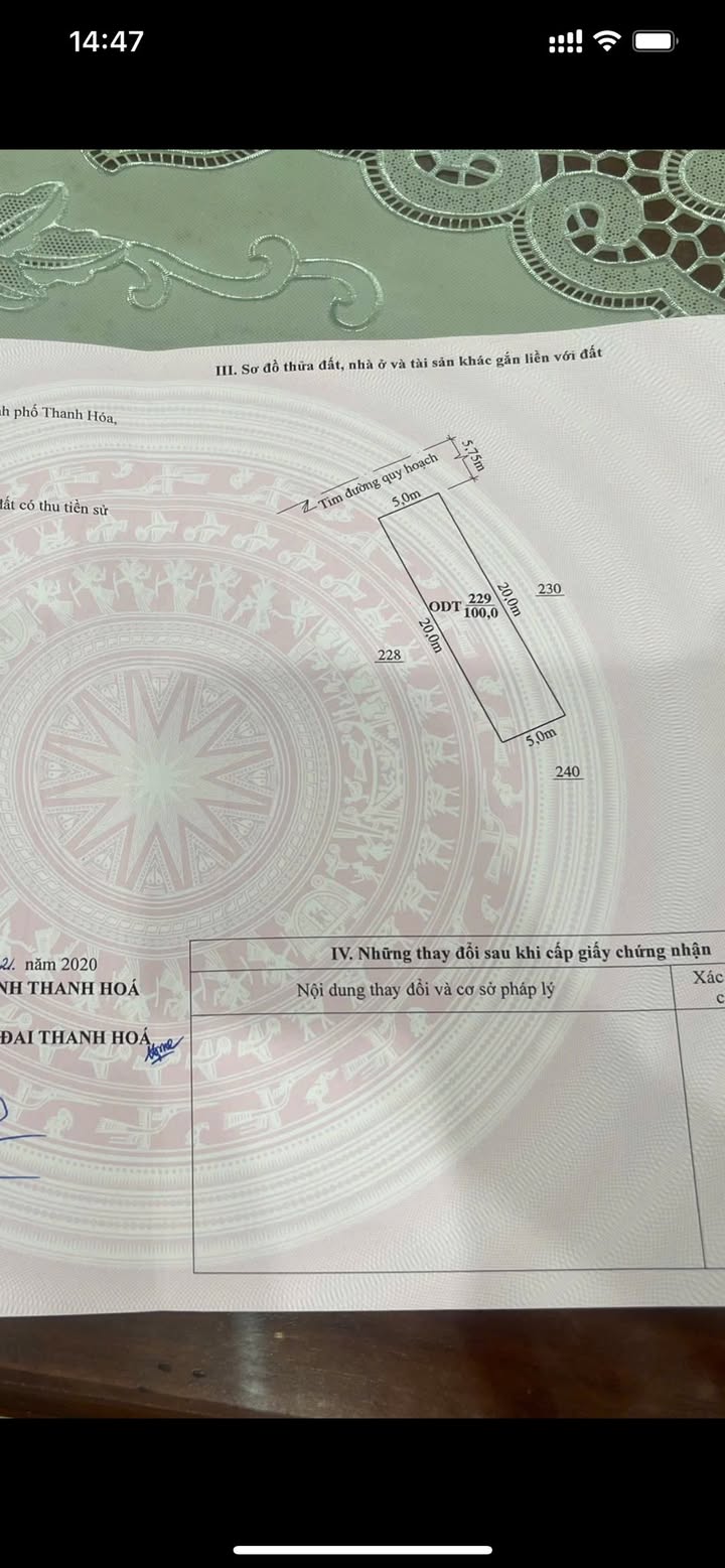 Lô đất đẹp Khu đô thị mới Đông Sơn – An Hưng 100m² giá 3 tỷ - Đầu tư sinh lời ngay!