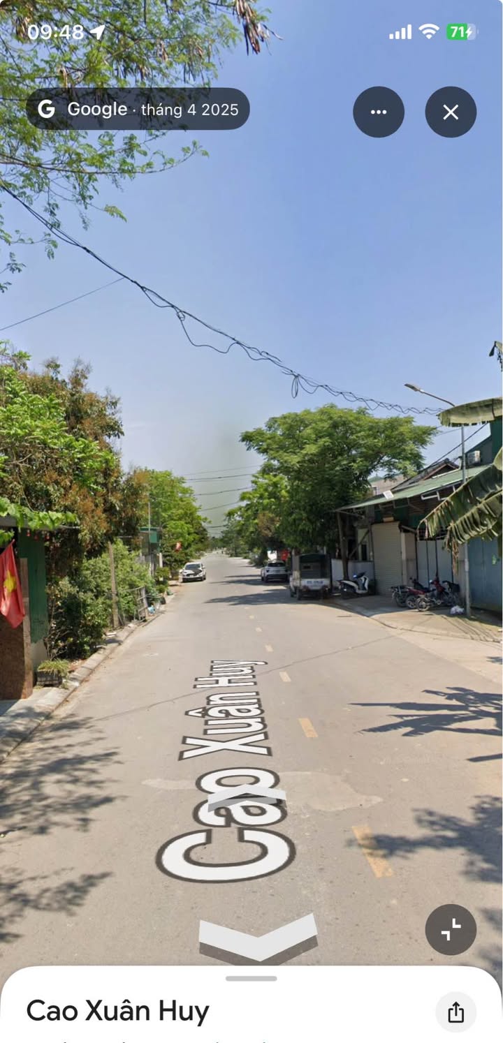 Đất mặt đường Cao Xuân Huy, Vinh Tân 146m² giá 5 tỷ - Cơ hội đầu tư hấp dẫn!