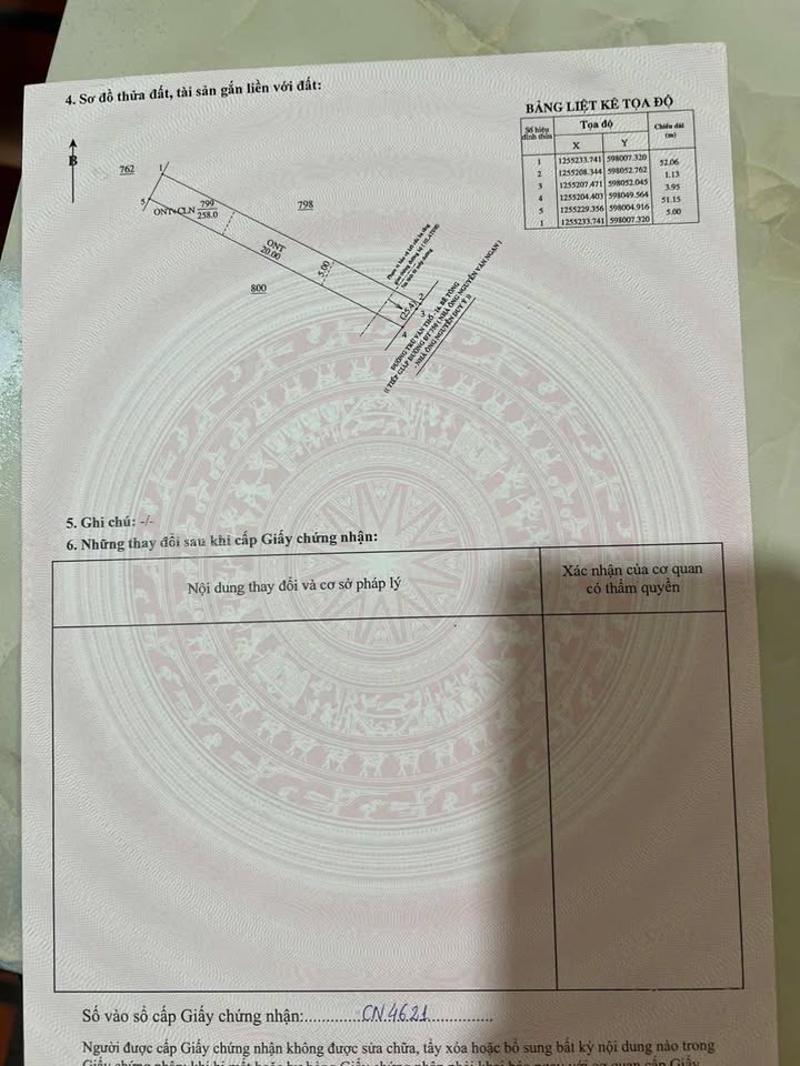 Đất thổ cư Trừ Văn Thố Bàu Bàng 260m² giá tốt - Đầu tư sinh lời ngay!