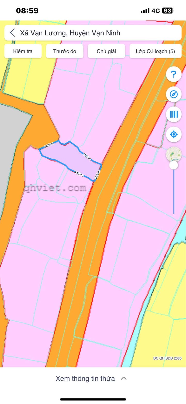 Đất thổ cư 510m² tại Mỹ Đồng, Vạn Lương - Giá 1 tỷ VND - Cơ hội đầu tư lý tưởng!