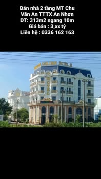 Nhà 2 tầng mặt tiền đường Chu Văn An, 312m² giá 3.7 tỷ - Thiết kế đẹp như villa!