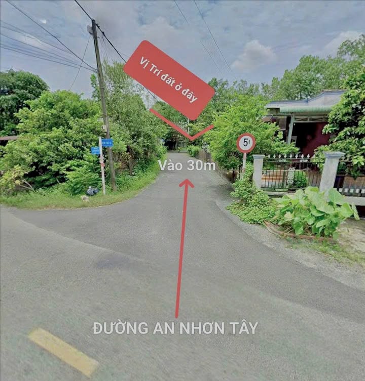 Đất nền An Nhơn Tây Củ Chi 1.038m² giá 2.95 tỷ - Mặt tiền nhựa thông, xe tải vào tận nơi!