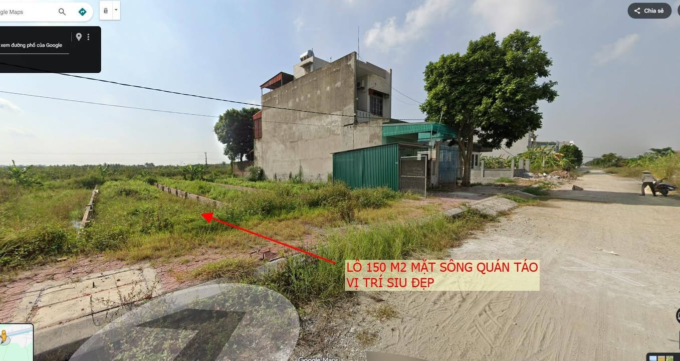 Lô đất 150m² mặt sông Quán Táo, Hồng Phong, Nam Sách - Cơ hội đầu tư tuyệt vời!