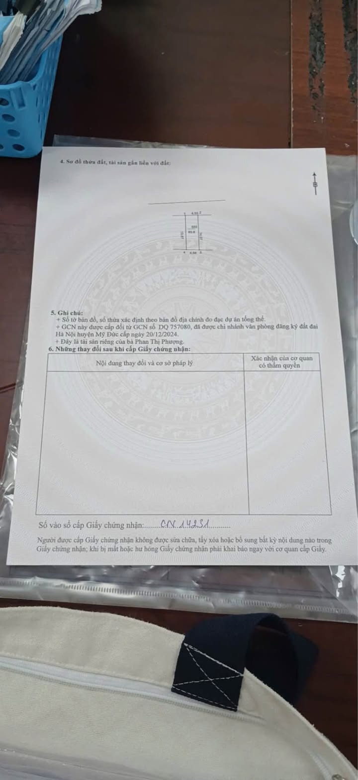 Đất nền Phúc Sơn, Mỹ Đức 63m² giá chỉ 1,4 tỷ - Sổ đỏ chính chủ!