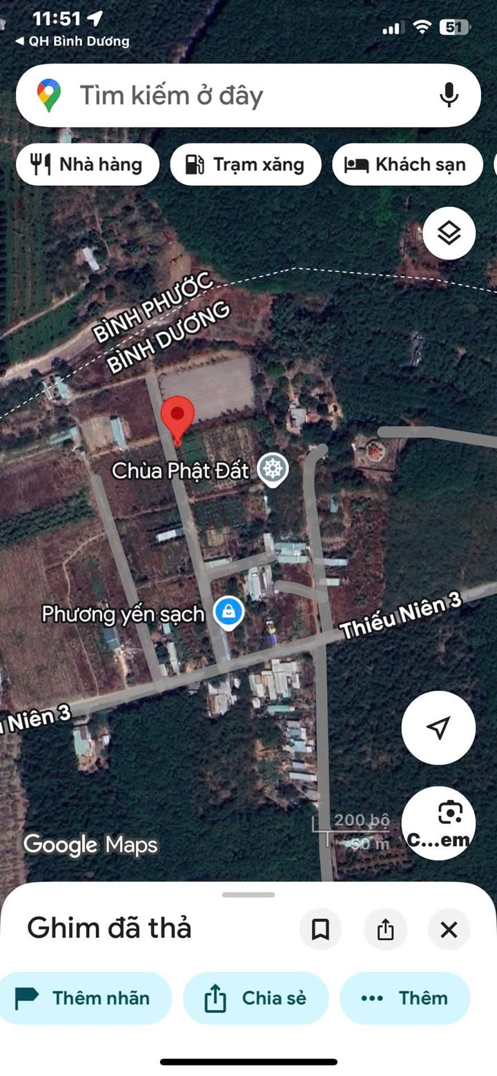 Đất thổ cư Trừ Văn Thố Bàu Bàng 125m² giá 400 triệu - Cơ hội đầu tư hấp dẫn!