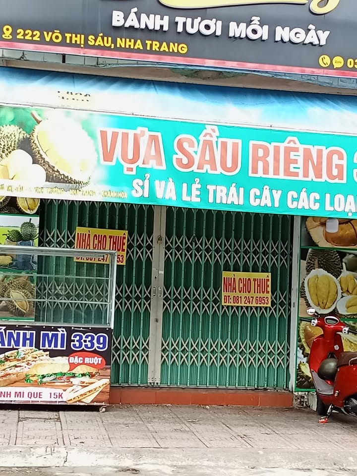 Nhà cho thuê Võ Thị Sáu Nha Trang - Kinh doanh kết hợp ở lý tưởng!