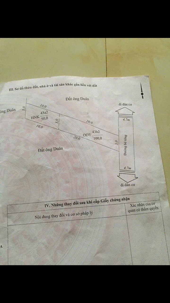 Đất thổ cư Mộc Sơn 150m² giá 2 tỷ - Sổ hồng chính chủ, mặt đường lớn!