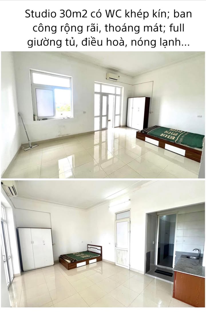 Phòng studio cho thuê tại Vinh 30m² giá 2.8 triệu - An ninh cực tốt!