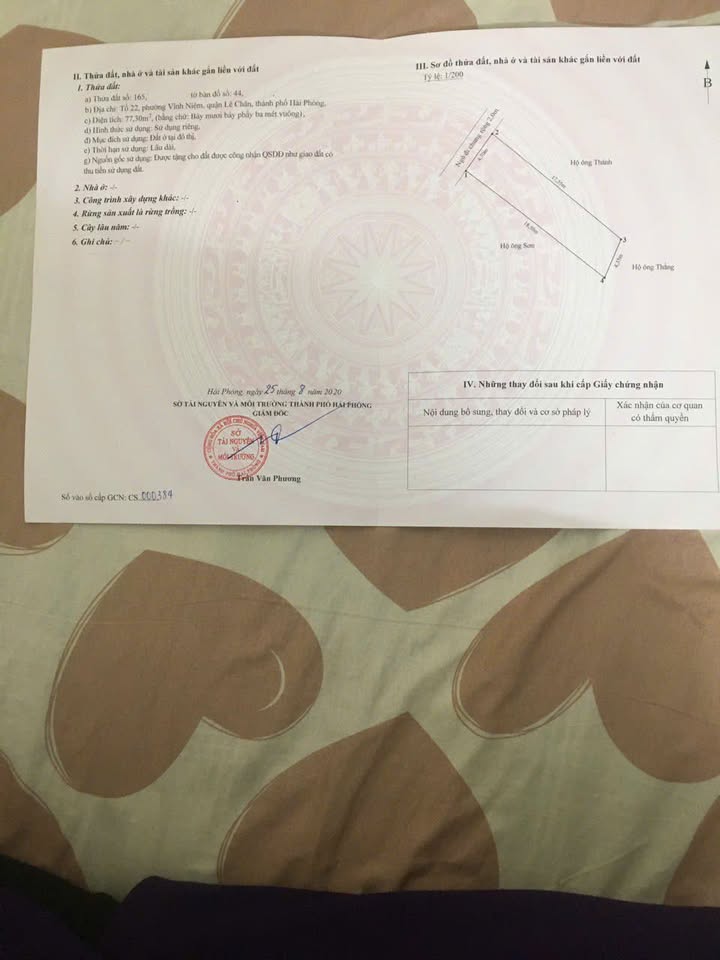 Lô đất góc Vĩnh Niệm 77m² giá 2.474 tỷ - Cơ hội vàng cho đầu tư!