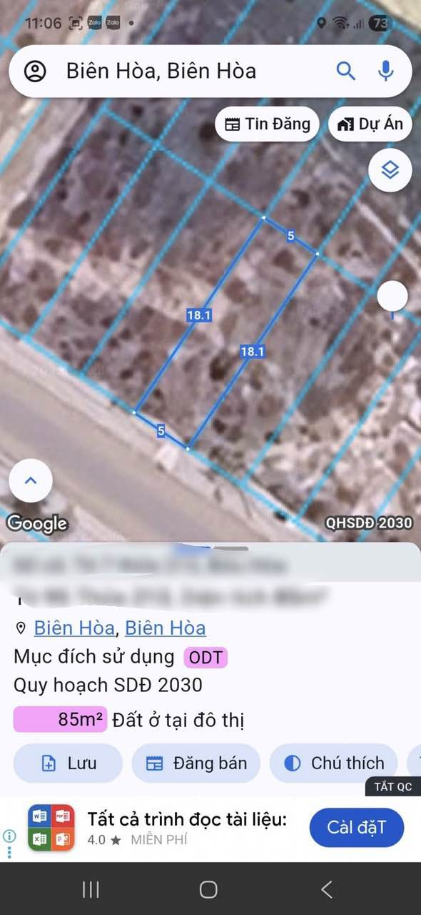 Đất nền tái định cư Bửu Hòa, Biên Hòa 90m² giá 2.69 tỷ - Đầu tư sinh lời ngay!