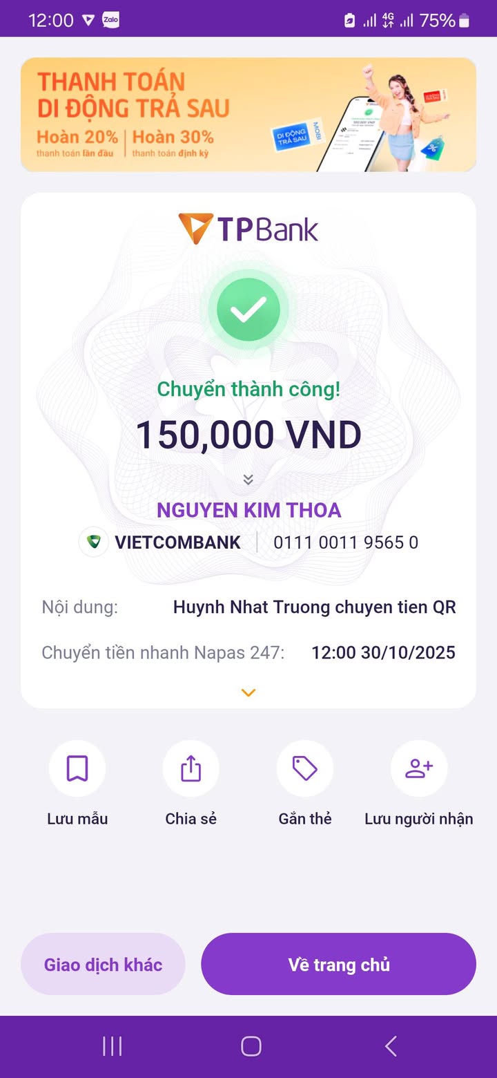 Nhà mặt tiền đường Chí Sinh, Tân Phú, Cái Răng - Giá thuê chỉ 3 triệu/tháng!