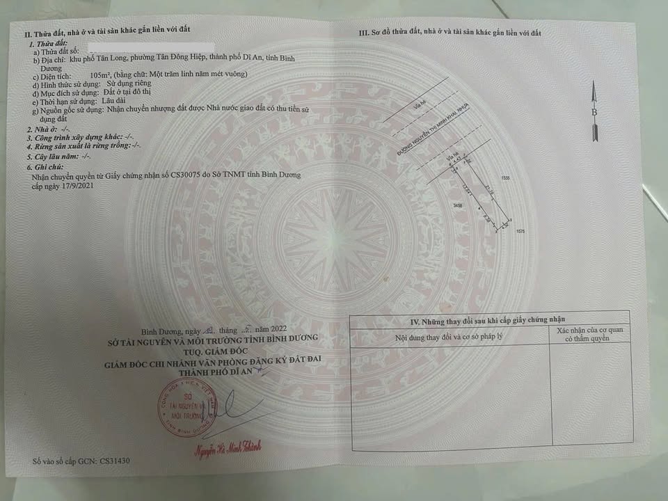 Mặt tiền FrontHouse Nguyễn Thị Minh Khai Dĩ An 105m² giá 7 tỷ - Kinh doanh sầm uất!