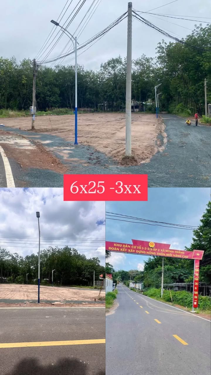 Đất nền 148m² tại Minh Thắng, Chơn Thành chỉ 350 triệu - Sổ đỏ chính chủ!