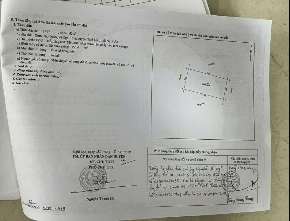 Đất nền Nghi Hoa 155m² giá 3 tỷ - Cơ hội đầu tư hấp dẫn!
