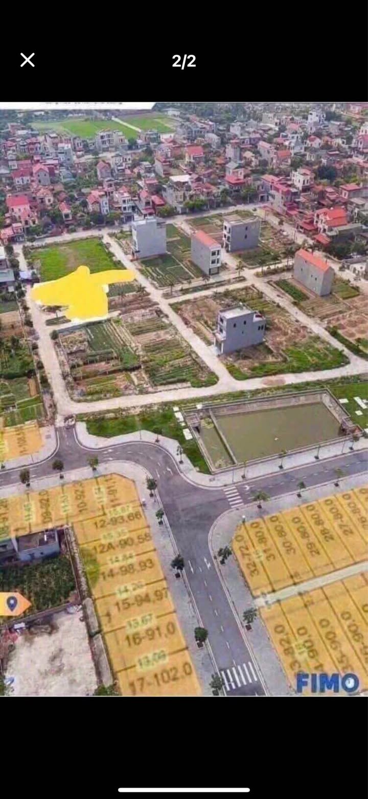 Đất nền KDC Thượng Đáp, Nam Sách 93m² giá 2.2 tỷ - Đầu tư sinh lời ngay!