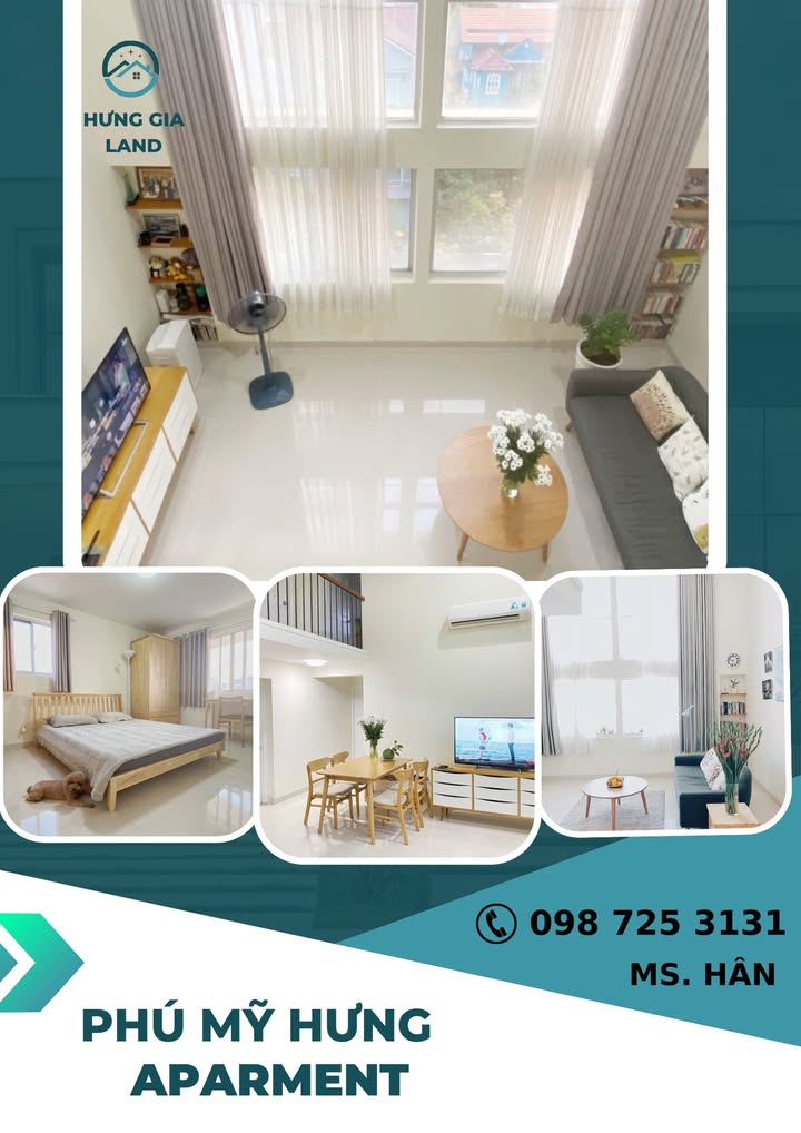 Căn hộ Mỹ An Phú Mỹ Hưng 120m² - Thiết kế cổ điển, view đẹp