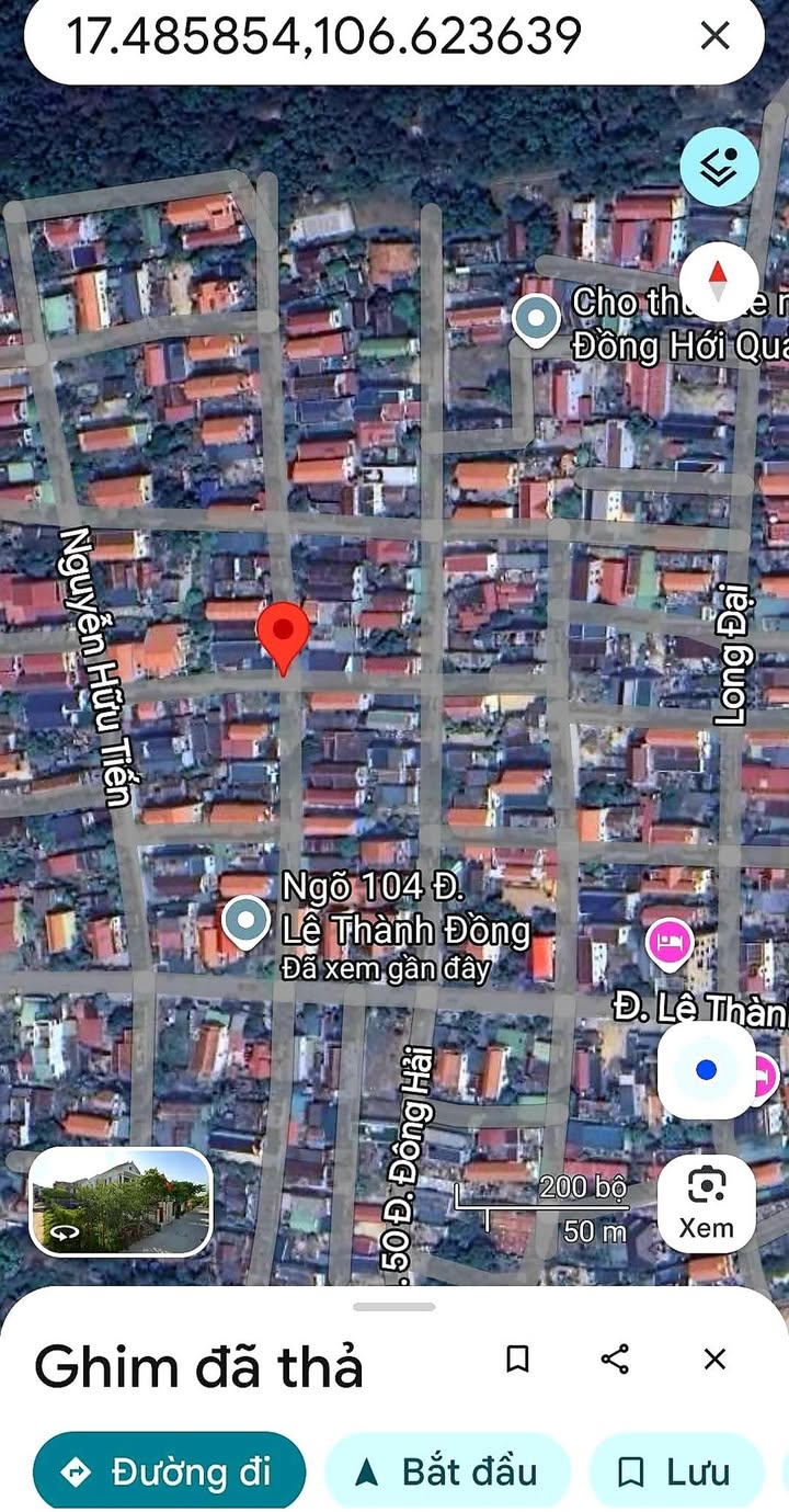 Đất nền 104 Lê Thành Đồng, Đồng Hới 168,5m² - Cơ hội đầu tư sinh lời!