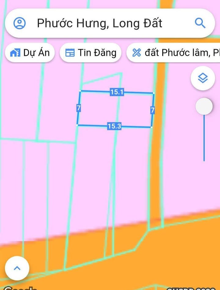 Đất thổ cư 105m² tại Long Hải, Bà Rịa - Vũng Tàu giá 1.6 tỷ - Gần biển, tiện ích đầy đủ!