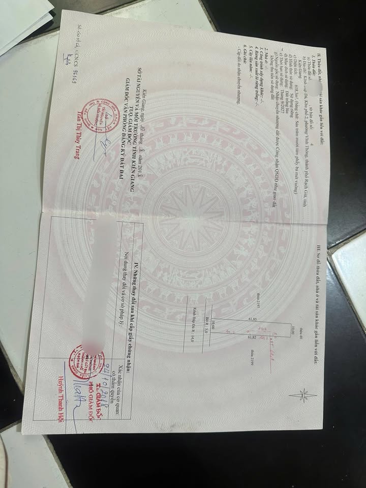 Đất nền Vĩnh Thông, Rạch Giá 618m² giá 950 triệu - Cơ hội đầu tư tuyệt vời!