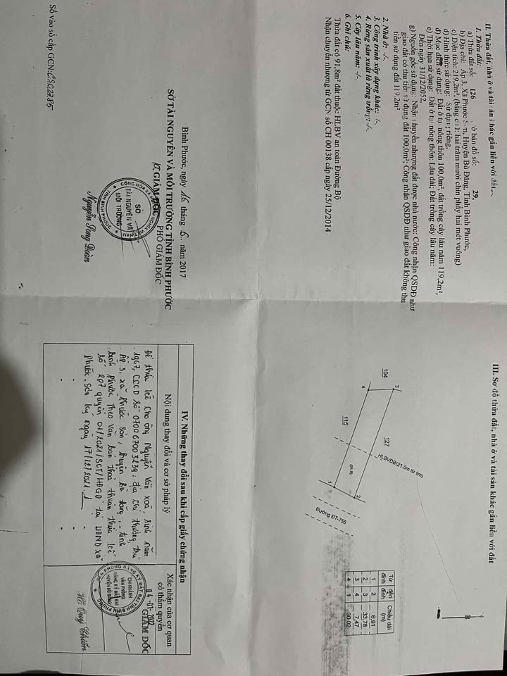 Nhà mặt tiền ĐT755 Bù Đăng 231m² giá 900 triệu - Thương lượng ngay!