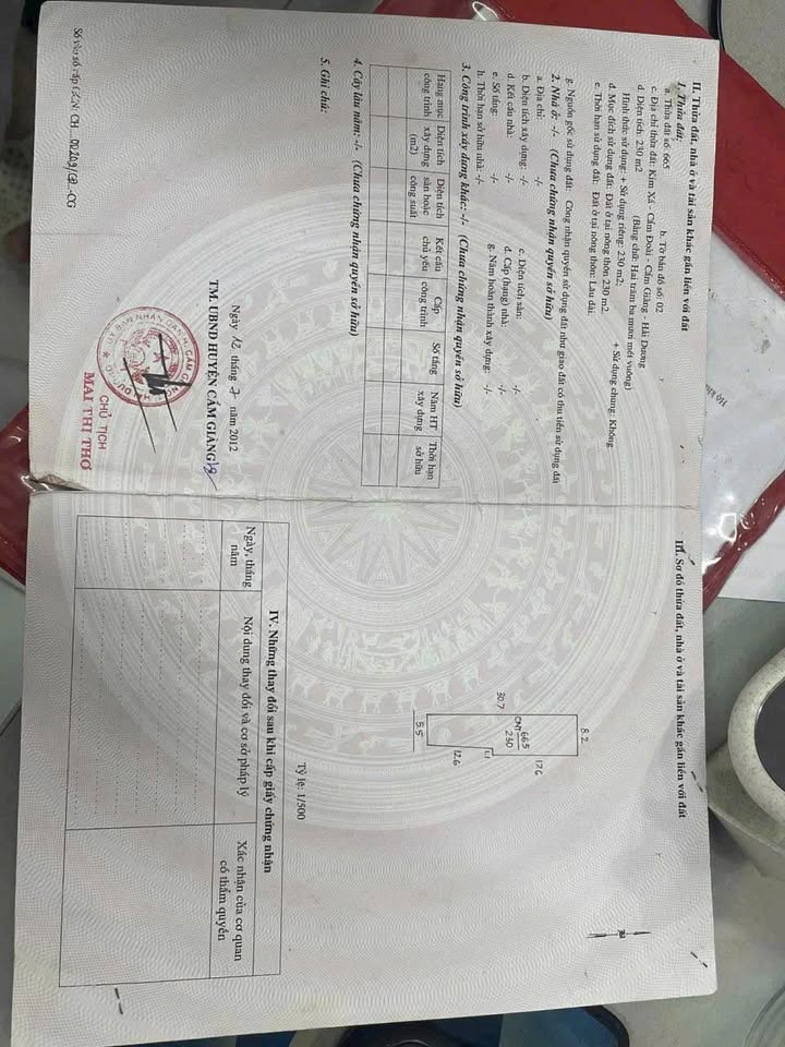 Đất nền Kim Xá, Tứ Minh, Hải Dương 230m² giá 2.7 tỷ - Đầu tư sinh lời hấp dẫn!