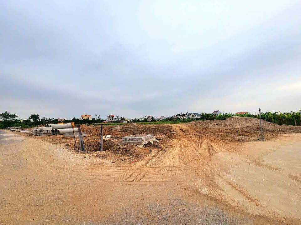 Lô đất tái định cư Hòa Nghĩa, Dương Kinh 100m² - Sổ đỏ chính chủ, gần Vinhomes!