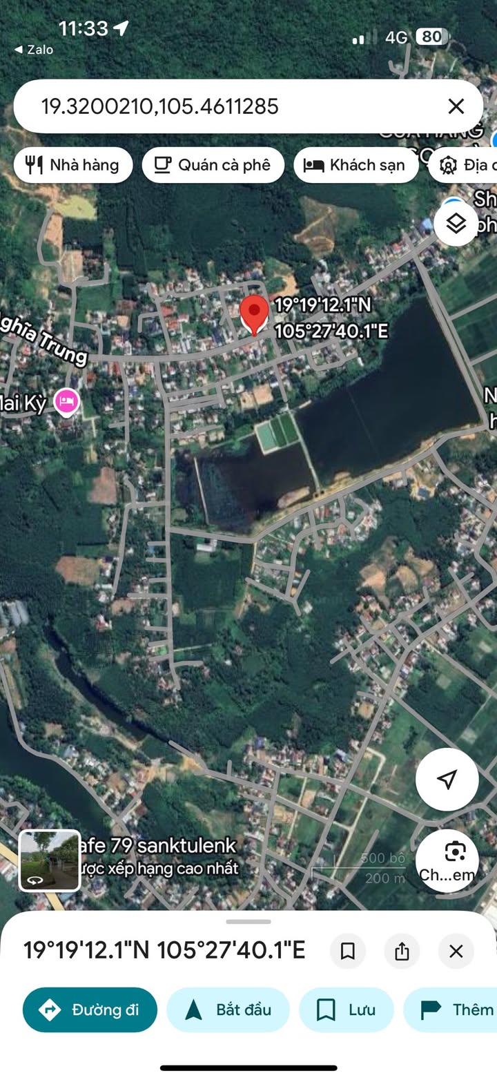 Đất nền Nghĩa Đàn 204m² - 2 mặt tiền đường nhựa, kinh doanh thuận lợi!