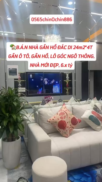 Nhà phố Đống Đa 24m² giá 6.5 tỷ - Nhà mới đẹp, gần hồ Đắc Di!
