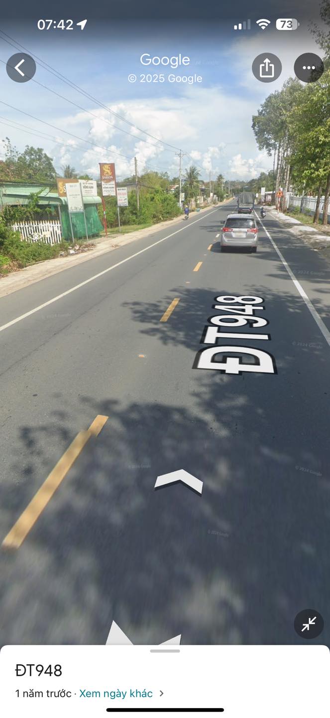 Đất thổ cư Tỉnh lộ 948, Tịnh Biên 540m² giá 2.3 tỷ - Vị trí vàng, nở hậu đẹp!